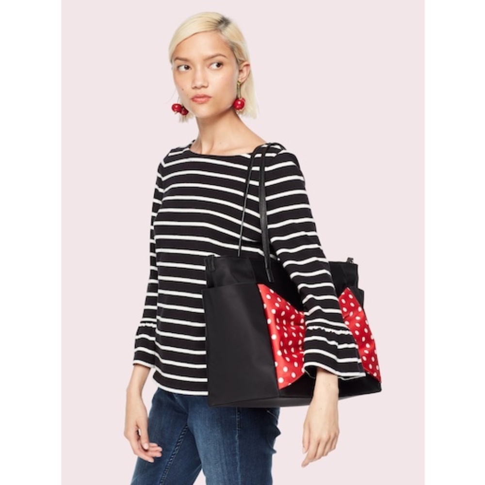 NWT Disney Minnie x Kate Spade Diaper Baby Bag - Picture 14 of 15